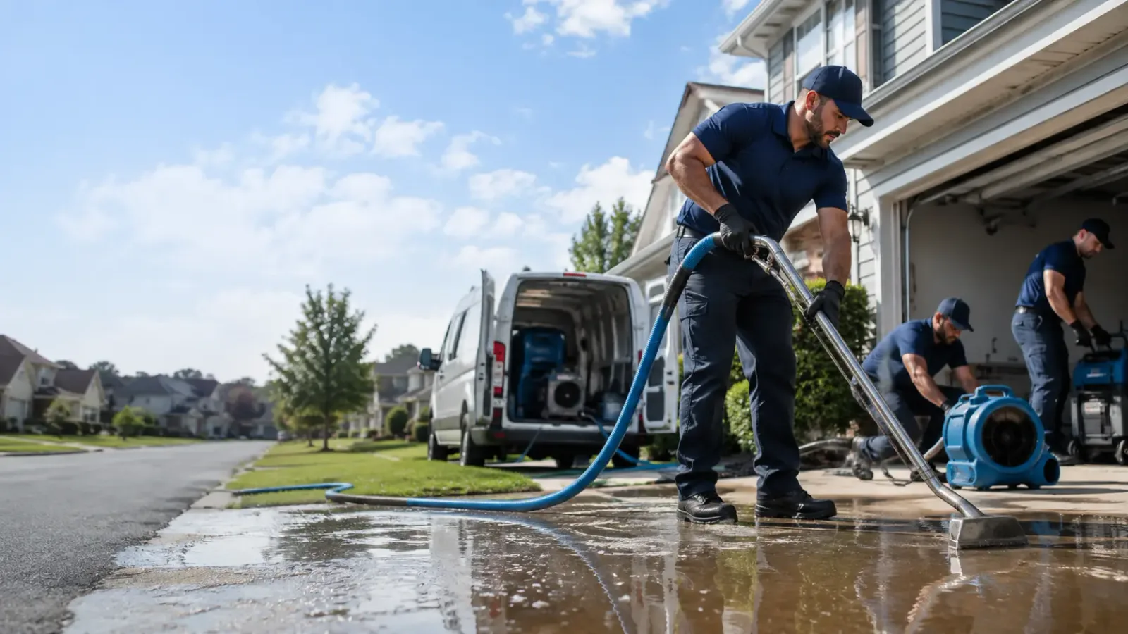 Storm-Related Flood Cleanup in Holtville, CA